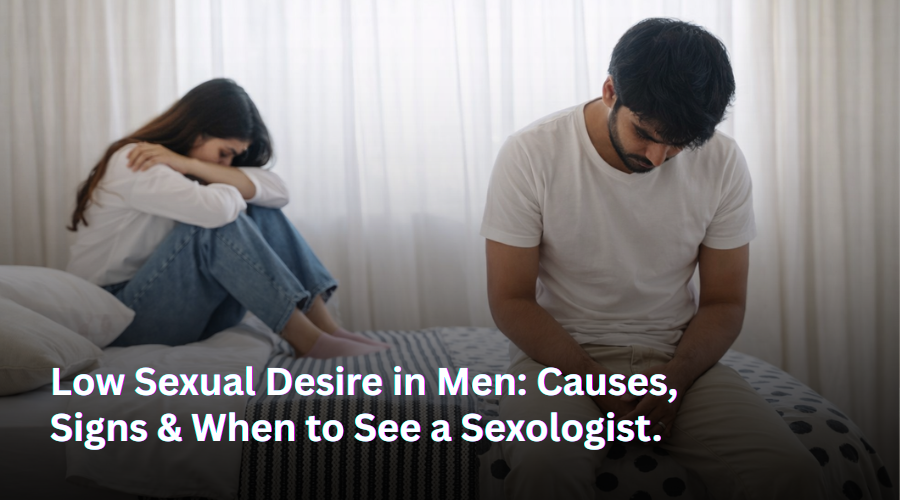 Low Sexual Desire in Men: Causes, Signs & When to See a Sexologist
